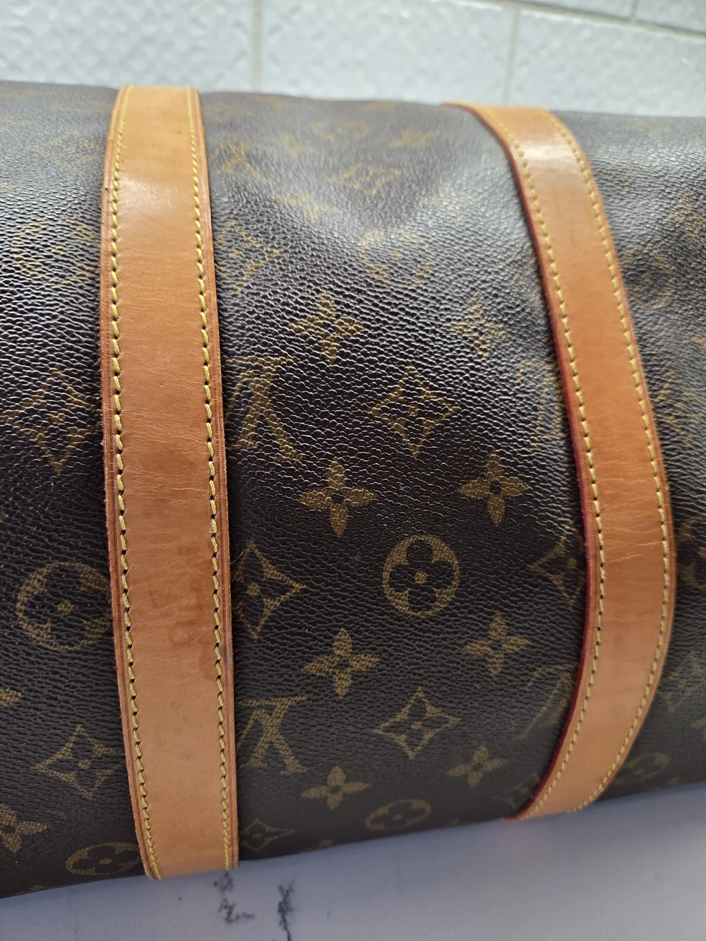 Louis Vuitton Keepall 45 Monogram Duffle Bag ✨ Very Good Cond w/ Accessories!